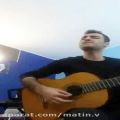 عکس اجرای با گیتار هواتو کردم از محمد علیزاده