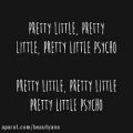 عکس Porcelain Black - Pretty Little Psycho Lyrics