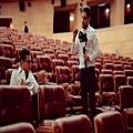عکس قسمتی از پشت صحنه موزیک ویدیو محسن ابراهیم زاده. کپ
