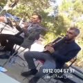 عکس مداحی ۹۷ ۶۷ ۰۰۴ ۰۹۱۲ نوازنده نی با مداحی عرفانی در بهشت زهرا تهران