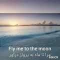 عکس موزیک ویدئو از اهنگ زیبای Fly me to the moon