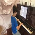 عکس پیانو زدن من از درس کوکو کتاب سوزوکی.(کپی ممنوع)(کپی=بن)(اصلی)