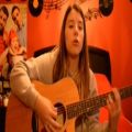 عکس اموزش گیتار bad girl avril lavinge feat marilyan manson acoustic guitar