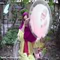 عکس تکنوازی دف - دف نوازی با ریتم آهنگ هزار دستان - موسیقی سنتی و اصیل ایرانی
