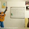 عکس پیدا کردن نام نت ها بر روی دسته گیتار : ویدیو ۱۱ بخش پایانی جلسه سوم