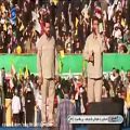 عکس یرگزاری سرود سلام فرمانده در شهرستان قزوین