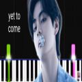 عکس آموزش پیانو آهنگ yet to come از BTS