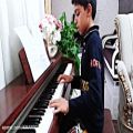 عکس عاشق شدم من نوازندگی پیانو توسط امیرحسین احمدیان