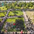 عکس اجرای سرود «سلام فرمانده» در زنجان