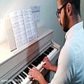 عکس پدر خوانده نوازندگی پیانو توسط شاهین ثابتی