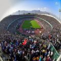 عکس سلام فرمانده در استادیوم آزادی