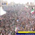 عکس تجمع بزرگ سلام فرمانده در مثیرات تاریخی یزد