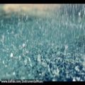 عکس موسیقی آرام همراه بارش باران