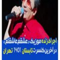 عکس اجرای زنده موزیک عشقم عاشقتمدر آخرین کنسرت تابستان ۱۴۰۱ محسن تهران