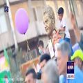 عکس همخوانی سرود هدیه اسباب بازی در جشن ده کیلومتری میدان ولیعصر