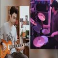 عکس دو نوازی هنرجویان درامز و گیتار الکتریک - آموزشگاه موسیقی چکاد