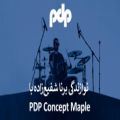 عکس نوازندگی برنا شفیع‌زاده با PDP Concept Maple