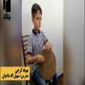 عکس در کلاس با هنرجوی استاد اله دادیان-آموزشگاه موسیقی چکاد