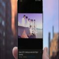 عکس ویدیو تبلیغ جدید بی تی اس برای ورژن جدید گوشی سامسونگ Samsung Galaxy Z Fold