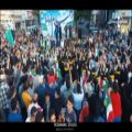 عکس اجرای سرود سلام فرمانده در میدان شهید سلیمانی قروه