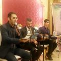 عکس مداح و خواننده عالی با نوازنده نی برای ختم ۰۹۱۲۰۰۴۶۷۹۷ عبدالله پور / مراسم ختم ت