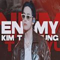 عکس موزیک ویدیو خفن تهیونگ بی تی اس BTS kim taehyung (enemy)