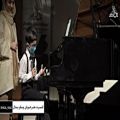 عکس اجرای قطعه خونه مادربزرگه با پیانو توسط پویا محمدی 5 ساله