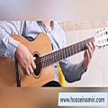 عکس اجرا و آموزش ملودی گیتار گل سنگم