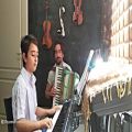 عکس آکاردئون گارمون کیبورد آموزش موسیقی آذری پاپ ایرانی