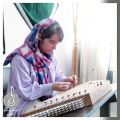 عکس آموزش سنتور مهسا هاشمی آموزشگاه موسیقی شورانگیز گوهردشت کرج