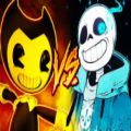 عکس Rap Battle bendy vs sans