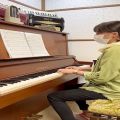 عکس پیانونوازی هنرجوی پیانوی نخشبی آکادمی | آموزش پیانو