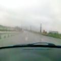 عکس مخصوص رانندگی در باران