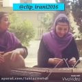 عکس کلیپ_سنتوروتنبک زدن عالی این دو خواهر دوقلو ایرانی...