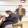 عکس آموزش خوانندگی در نخشبی آکادمی | اجرای تمرینی آهنگ شکار از ابی