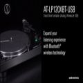 عکس معرفی ترن‌تیبل Audio-Technica AT-LP120XBT-USB