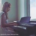 عکس نوازندگی زیبای دختر ایرانی با پیانو