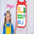 عکس بانوان سرگرمی کودک - برنامه کودک مایا و مری - آماده برای مدرسه