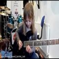 عکس Little Girl Plays Heavy Metal Iron Maiden on Guitar