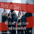 عکس Skillet – Burn it Down | Lyrics video (Unleashed 2016)
