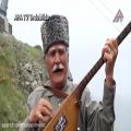 عکس عاشیق آذربایجانی ولی عبدی در گردنه حیران Aşıq Vəli Əbdi