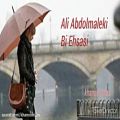 عکس موزیک زیبای بی احساس از علی عبدالمالکی با متن