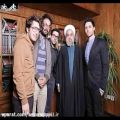 عکس جناب رئیس جمهور روحانی و گروه موسیقی بروبکس