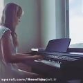 عکس نوازندگی زیبای دختر ایرانی با پیانو