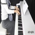 عکس اجرای بینظیر دختر نوازنده با پیانو دیجیتال کراوزر