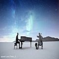 عکس کاور پیانو-ویولونسل فوق العاده آسمانی مملواز ستاره|HD