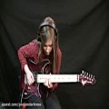 عکس اجرای حیرت انگیز گیتار توسط دختر 14 ساله