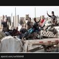 عکس چهارمین روز از جنگ موصل در عراق -سوریه