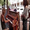 عکس Homeless Man Plays Piano Beautifully