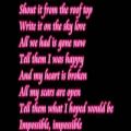 عکس Impossible Shontelle lyrics. 